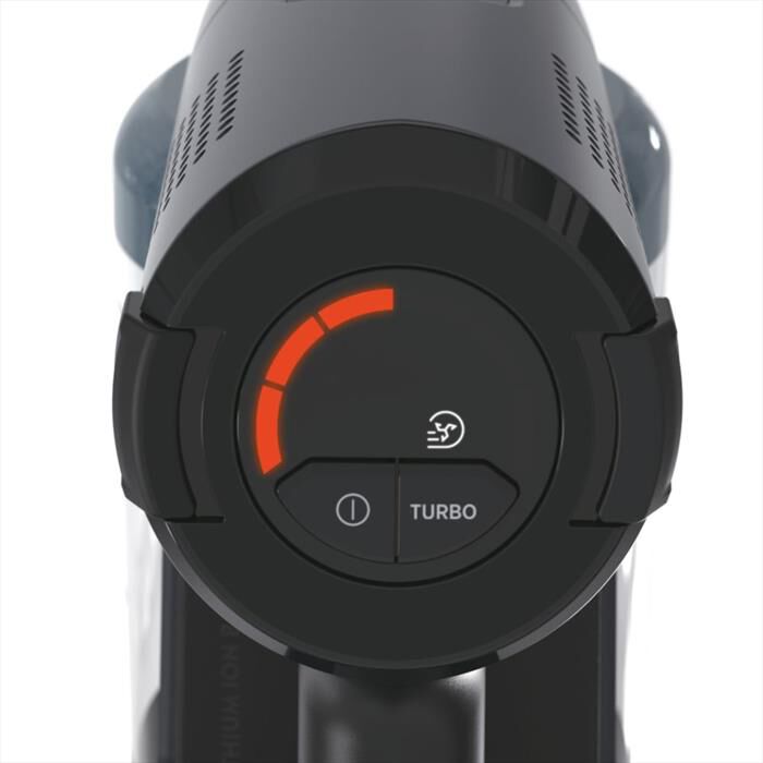 HOOVER - Aspirapolvere ricaricabile HF401P 011-Nero, Argento