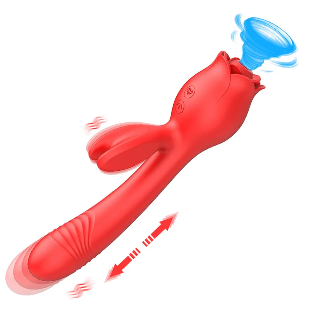 Mlovexy - Rose Vibrator G Spot Clitoral Stimulator