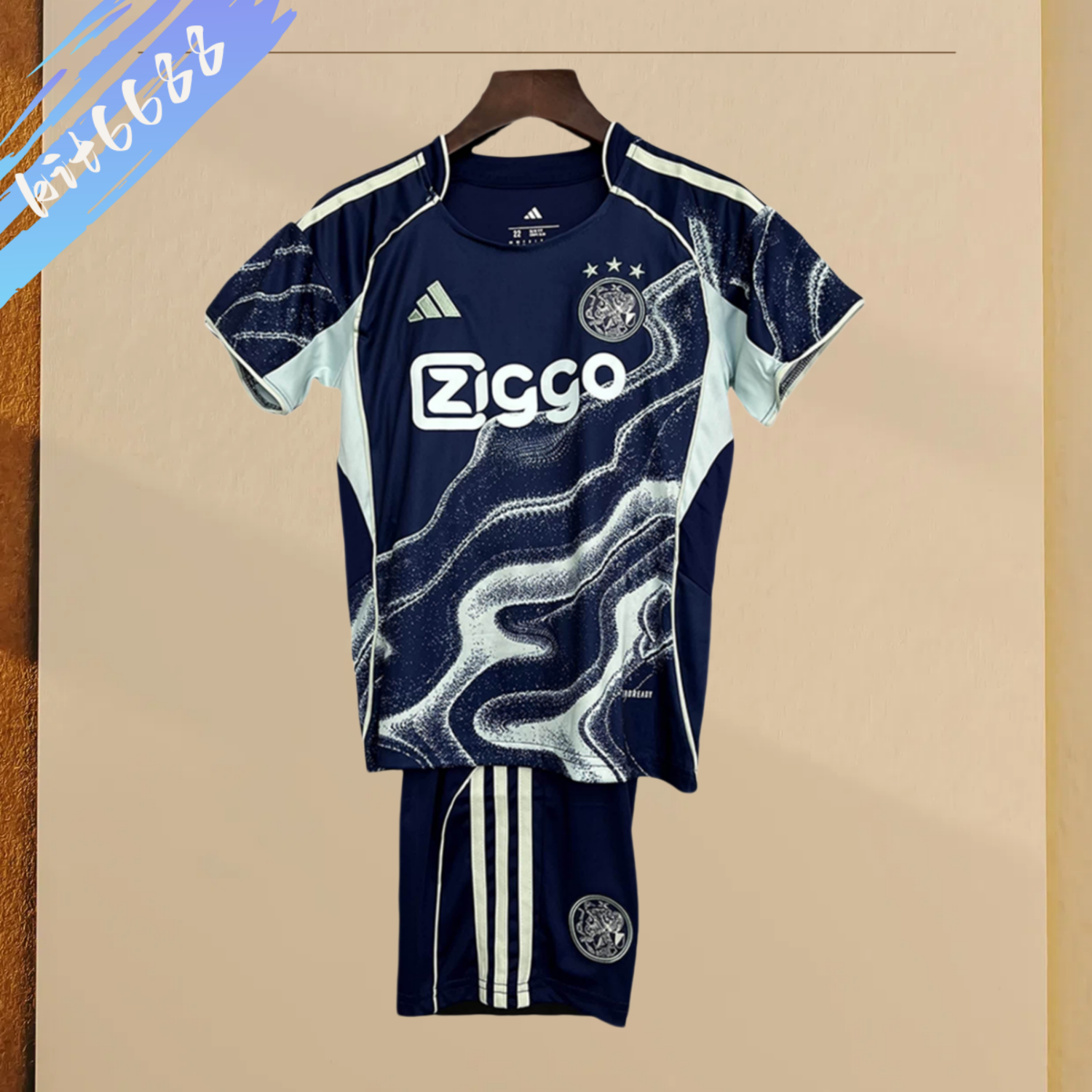 2025/2026 Ajax Away Football Shirt（Kids Kit socks）
