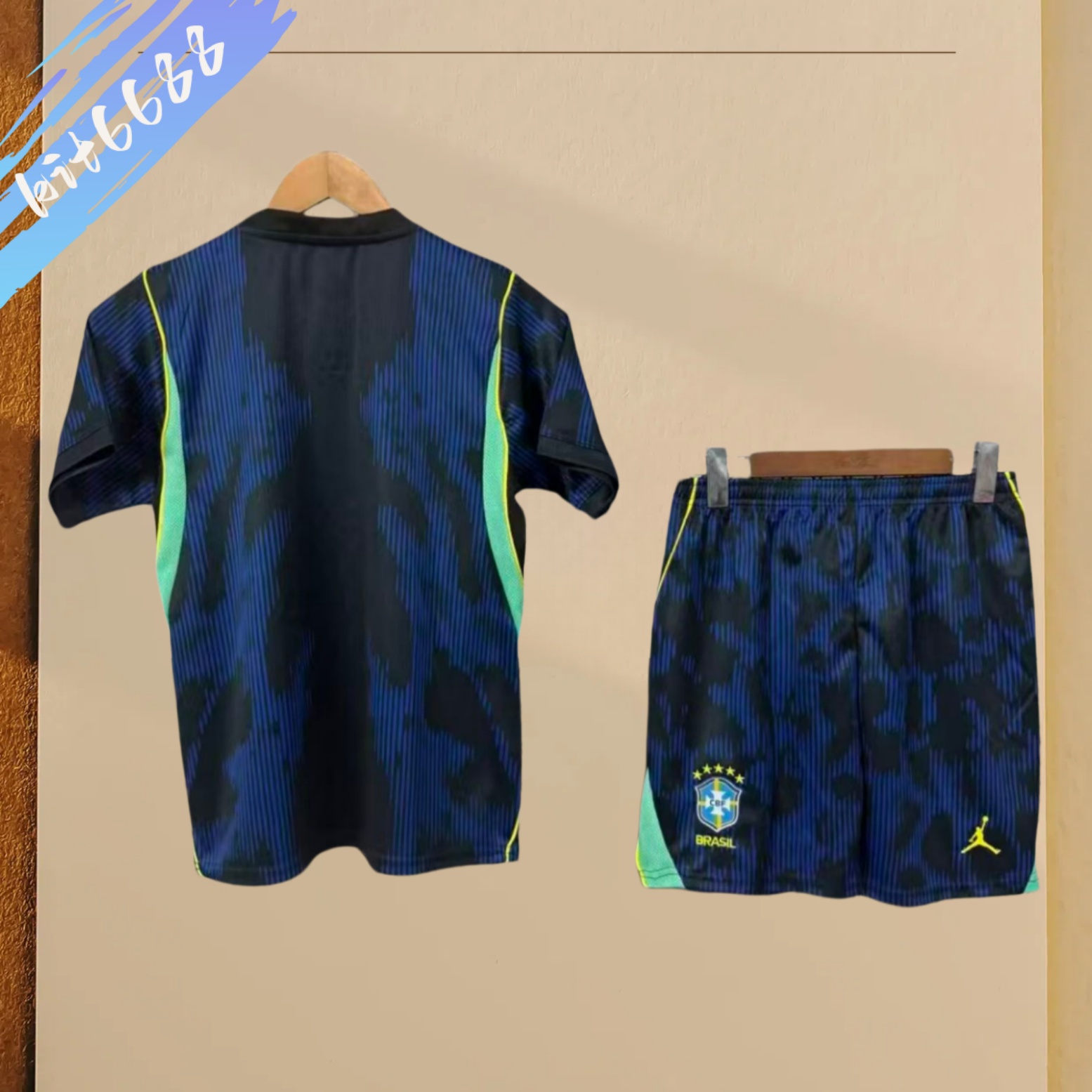 26/27 Brazil home  Football Shirt Adult Kids Kit socks