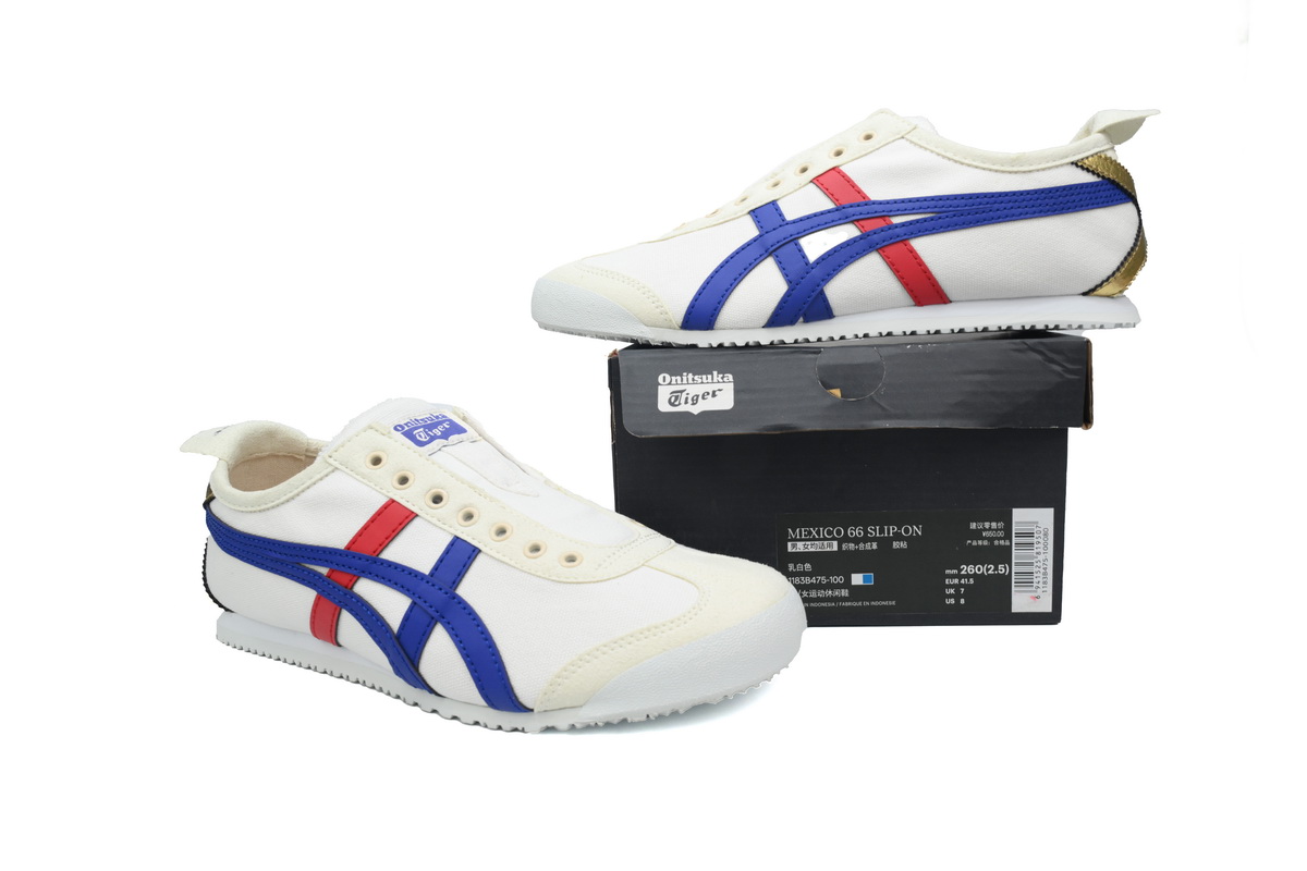 Onitsuka Tiger Mexico 66 Slip-On 'Cream Tuna Blue' 1183B475-100