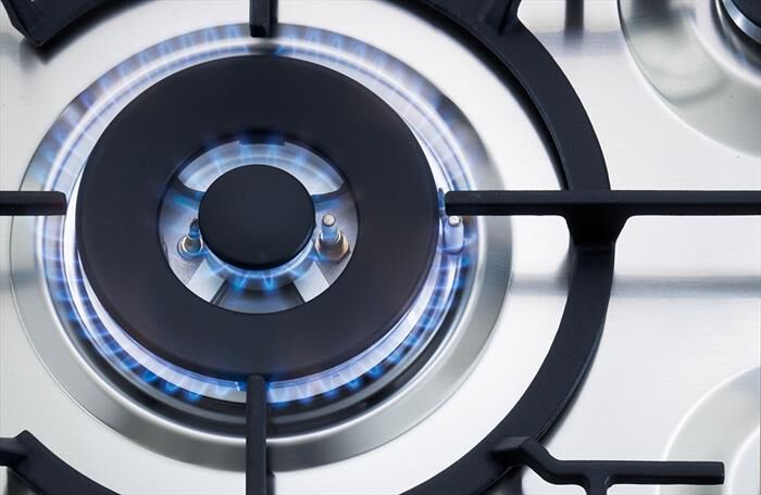 DE LONGHI - Piano cottura a gas NSL 590D X 90cm-Inox