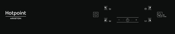 HOTPOINT ARISTON - Piano cottura induzione HQ 5660S NE 59 cm-Nero