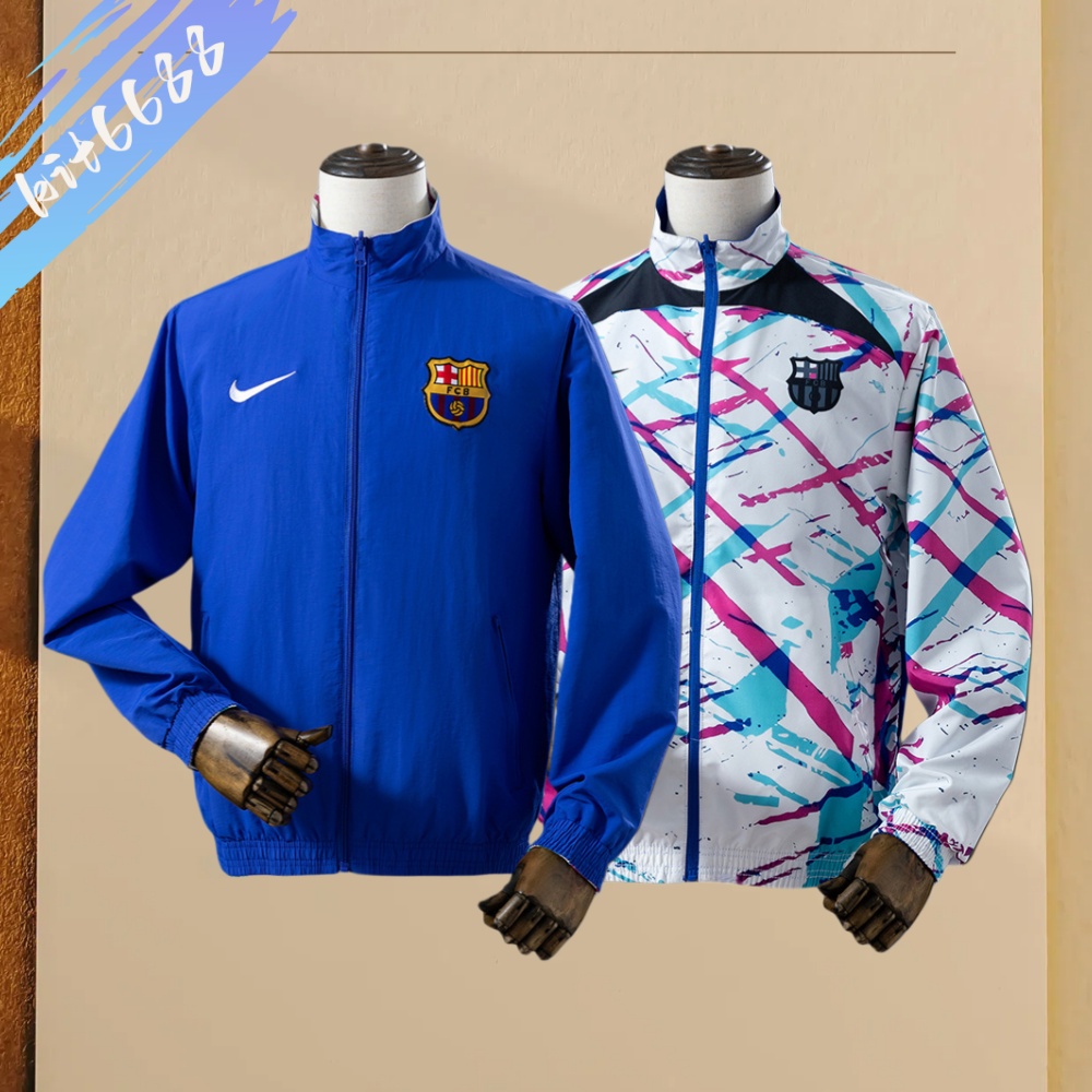 2025/2026 Barcelona football shirt double-sided windbreaker