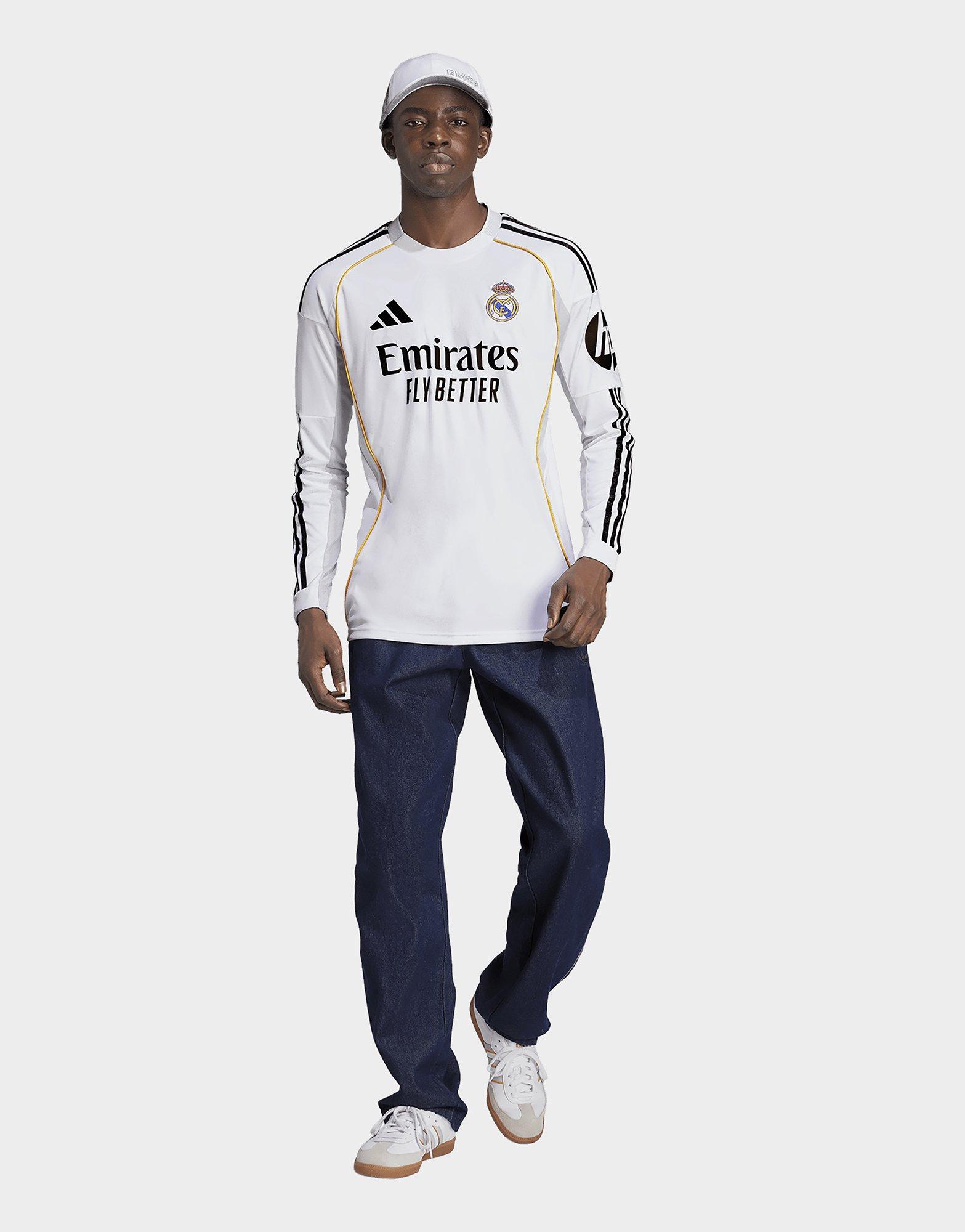 adidas Real Madrid 25/26 Long Sleeve Heimtrikot