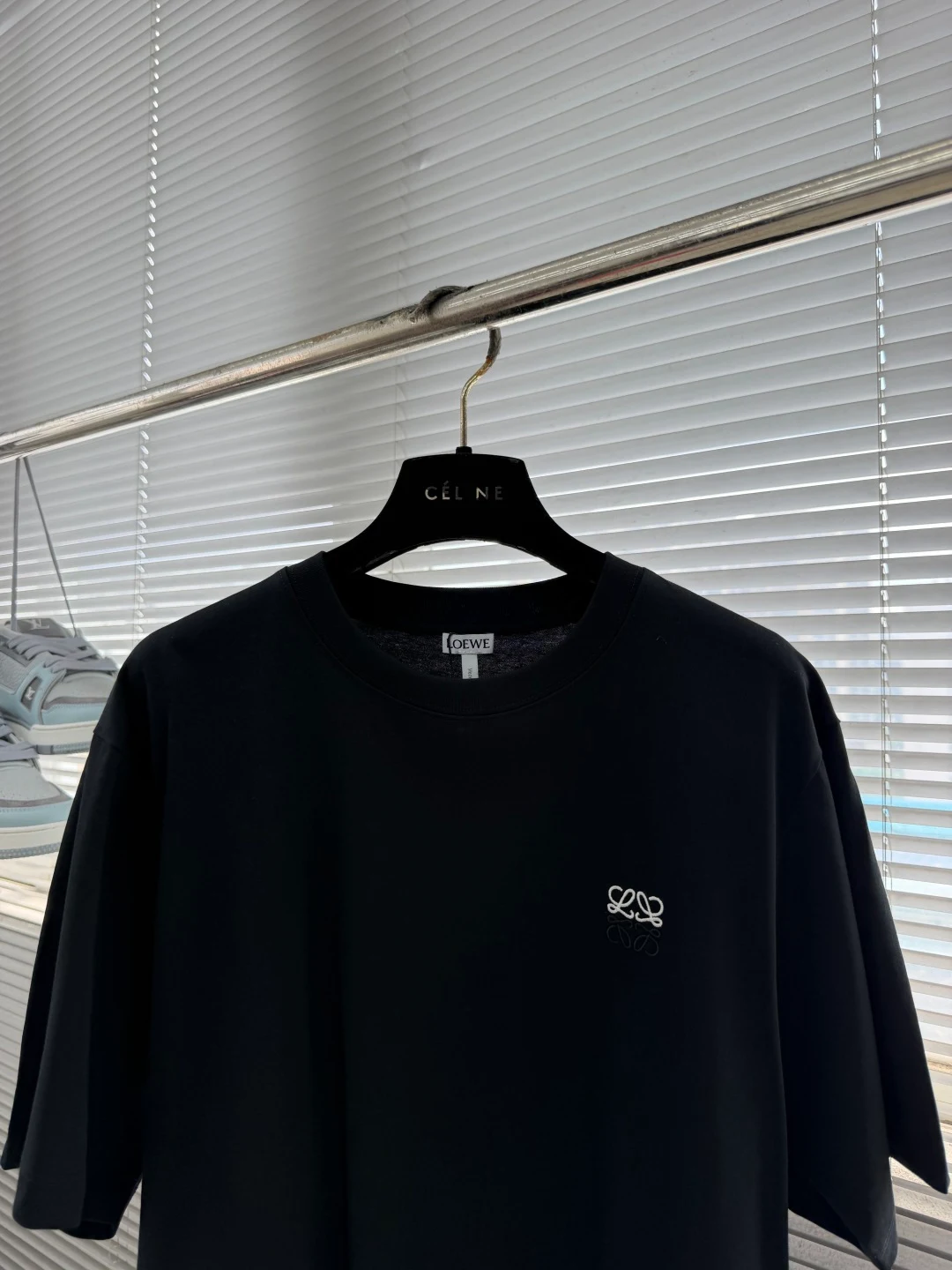 Loewe 26SS Heavyweight Baumwolle Schwarz T-Shirts RA657670