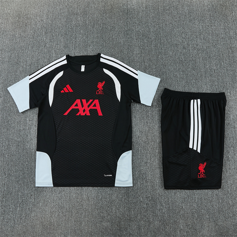 2026/2027 Liverpool  Short Sleeve Training Clothes (Adult Kids Kit)