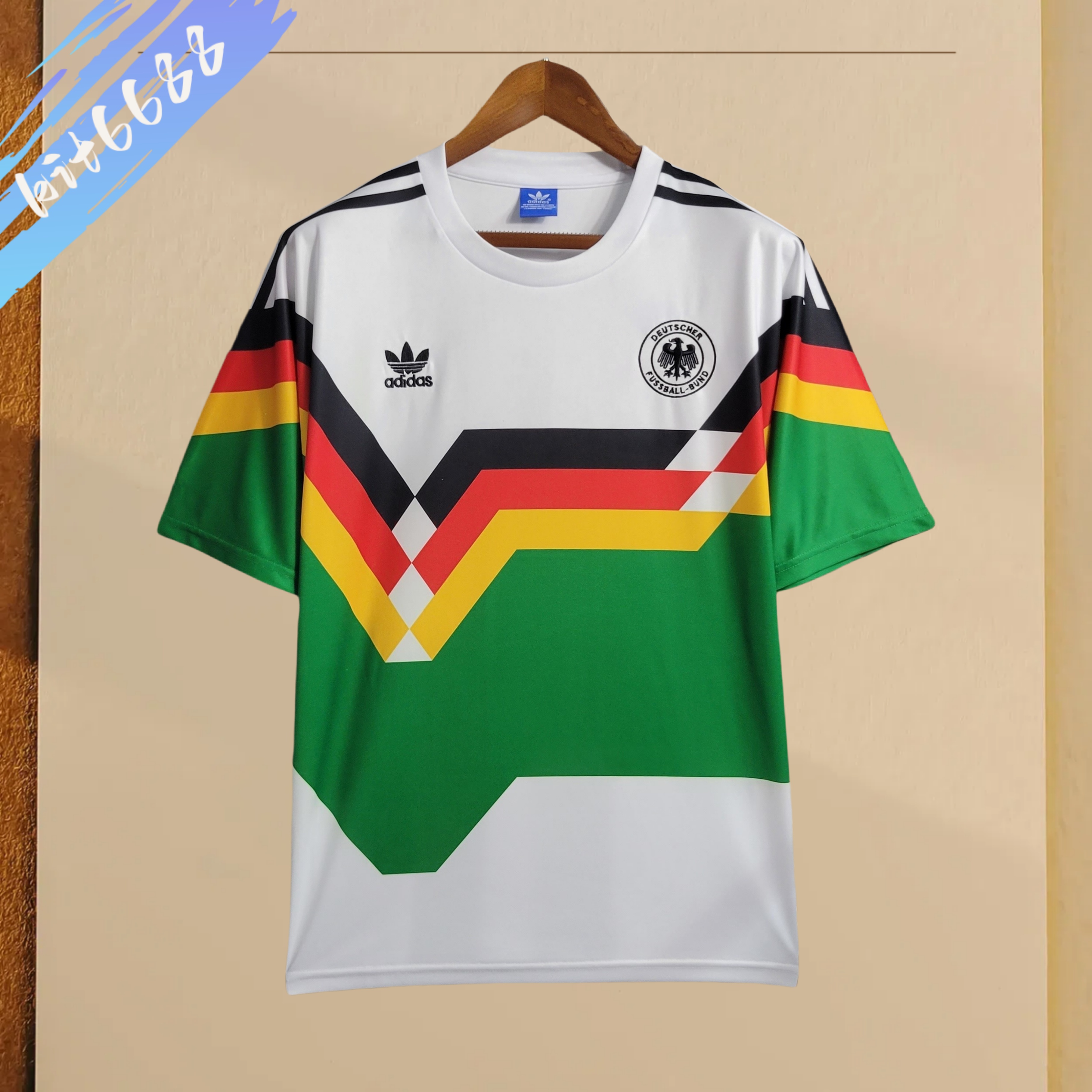 1990 Germany Retro World Cup Football Shirt