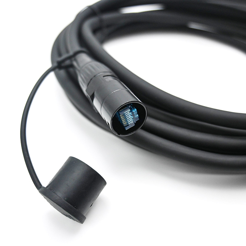 50m CAT6 Outdoor Ethernet Cable SF-UTP TR301-50-BLK