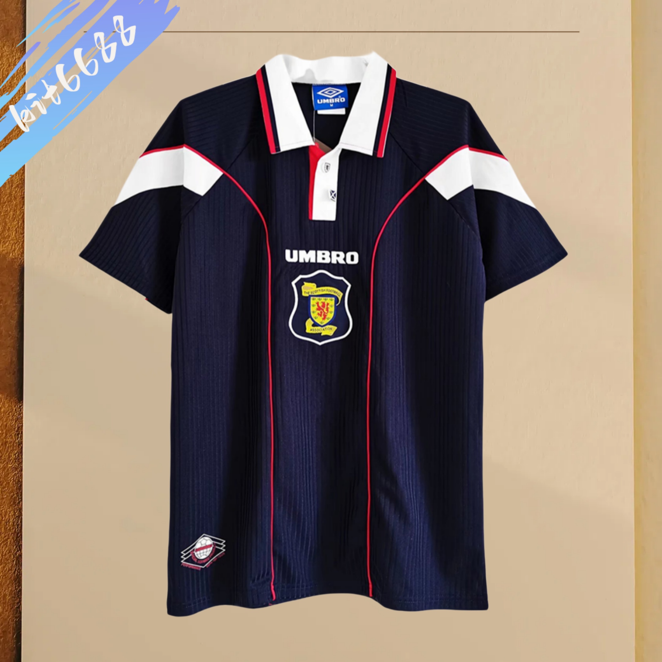 1996/1998 Scotland home football shirt（Retro）