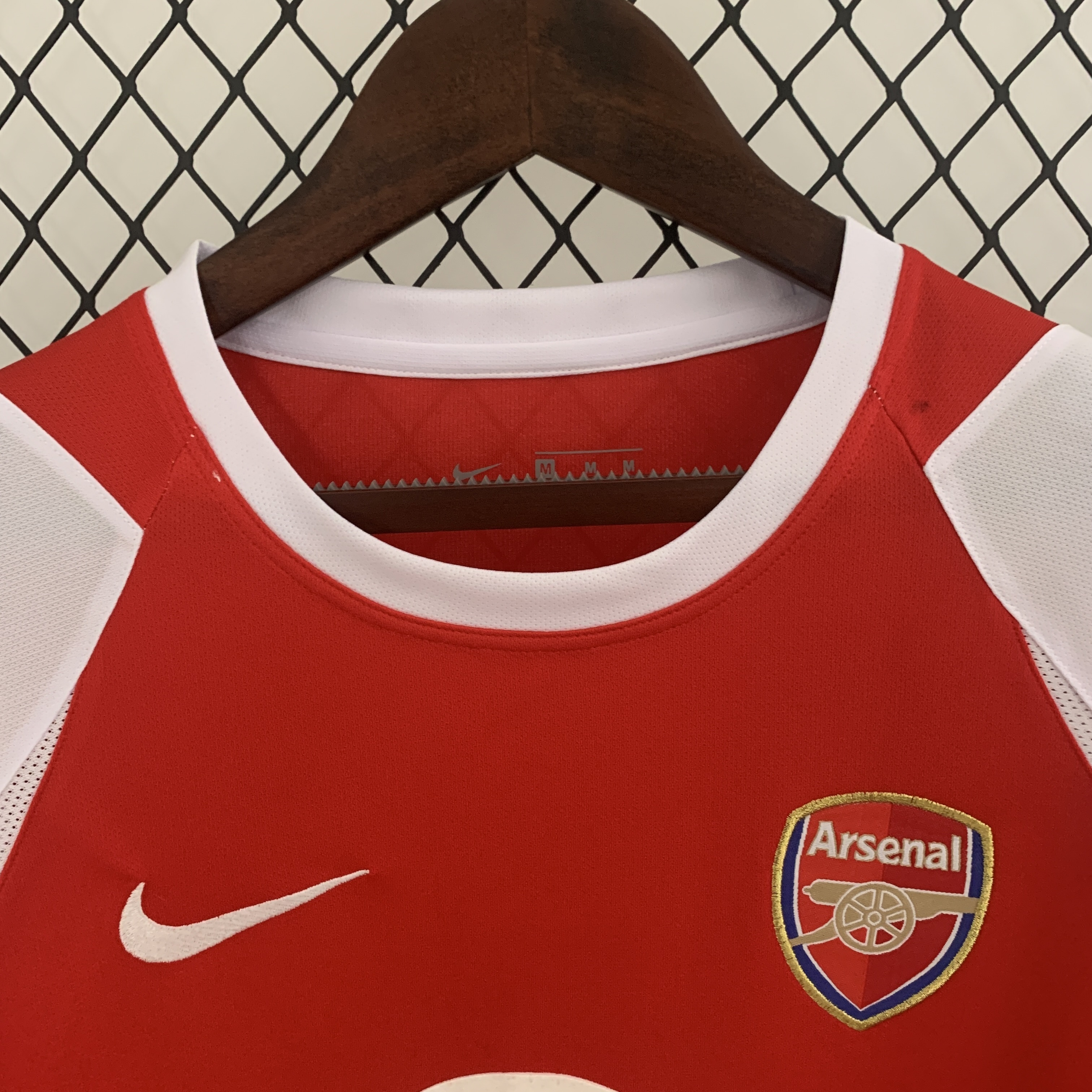 02/03 Arsenal Home Retro Long Sleeve Football Shirt