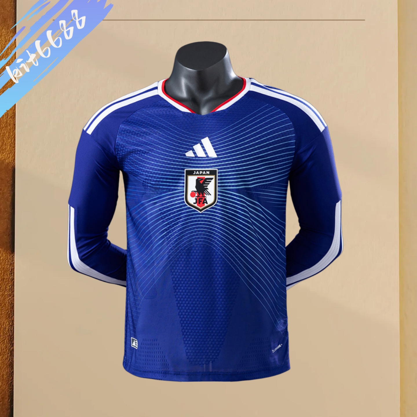 2026 Japan Home Long-Sleeve Football Shirt (Player Edition)