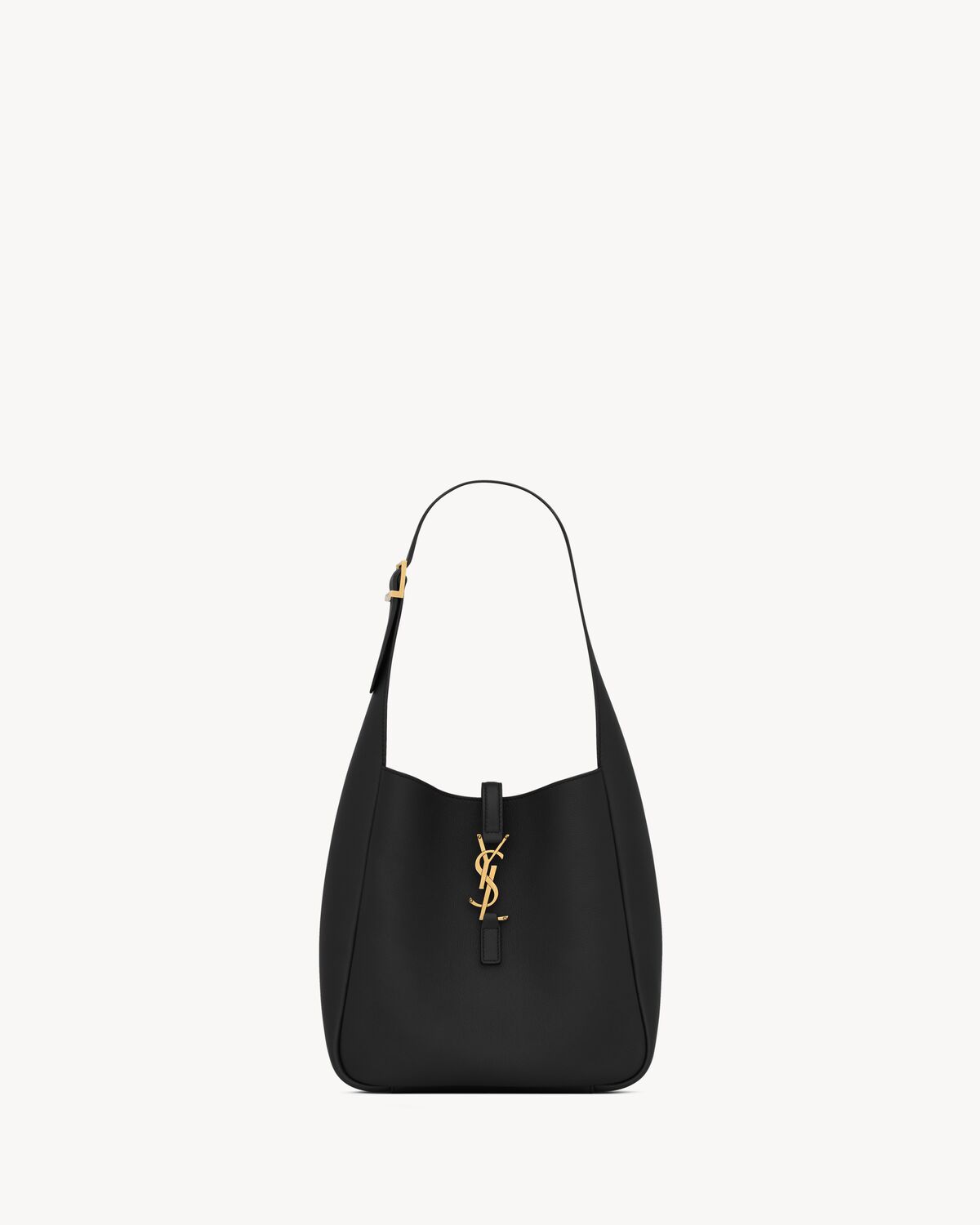 le 5 à 7 supple small in grained leather BLACK