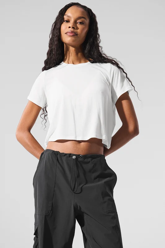 Cropped All Day Short Sleeve