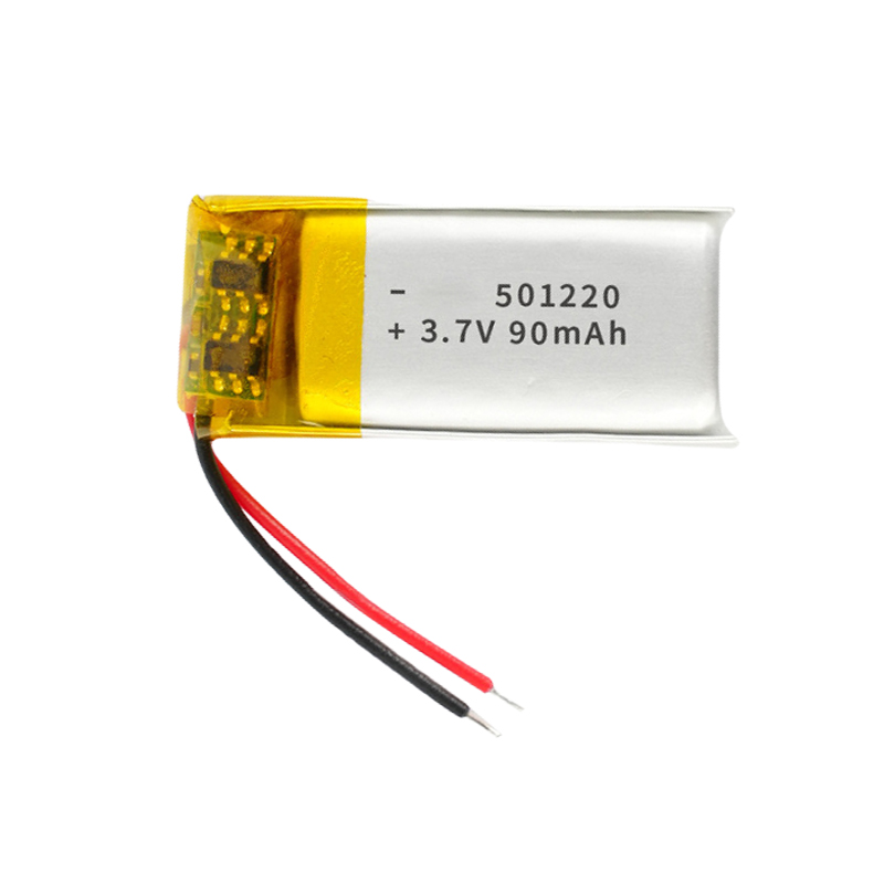 Pouch Lithium Ion Batteries 501220 501225 3.7v 90mAh 120mAh