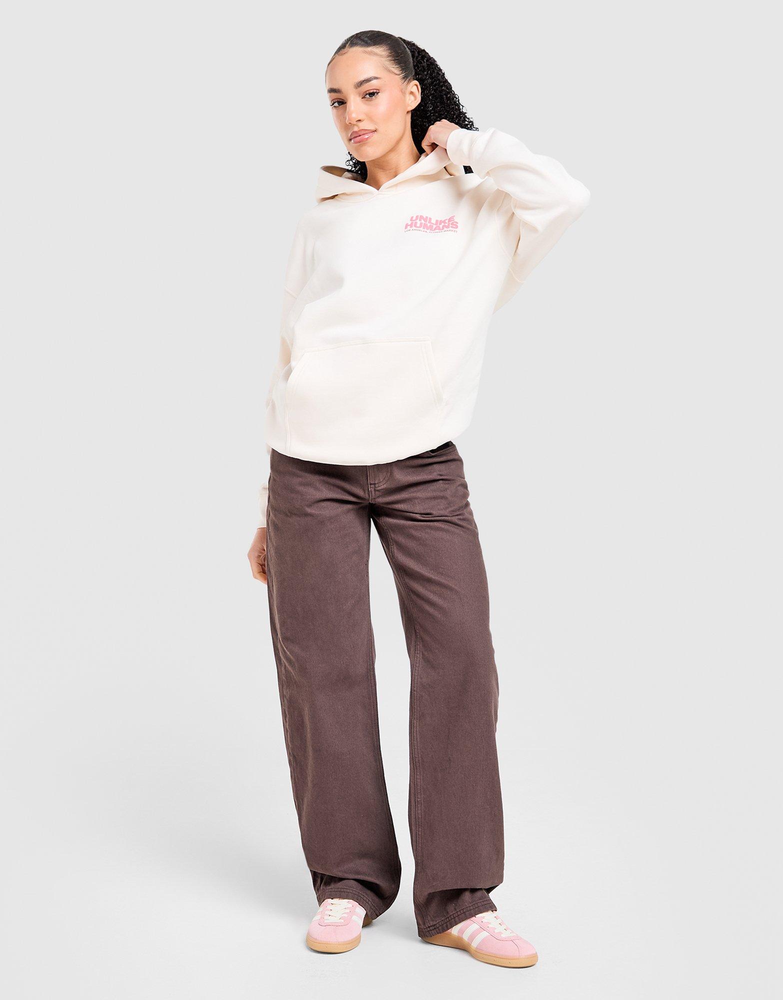 Unlike Humans Mid-Rise Loose Jeans Damen