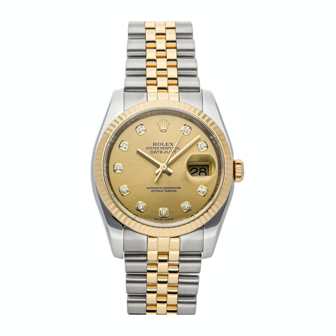 Datejust 36 Champagne 116233-0150
