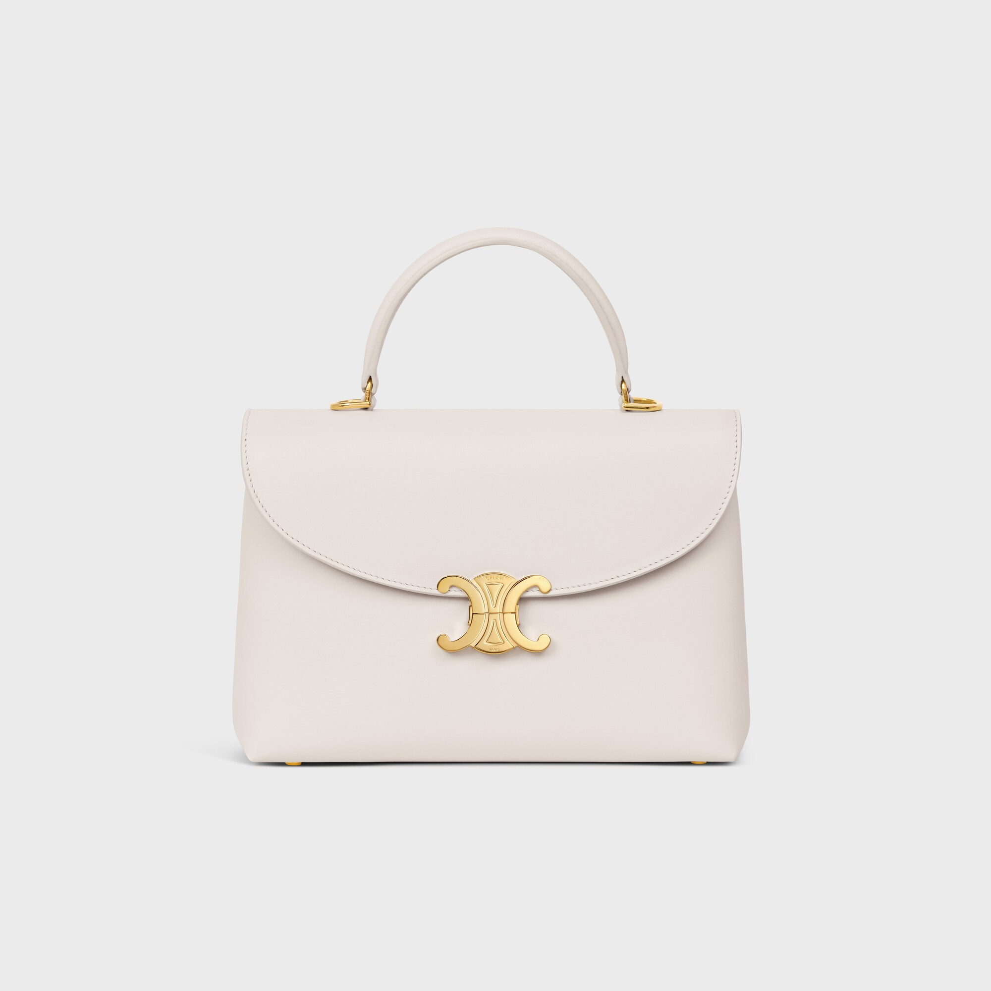 MEDIUM NINO BAG IN SMOOTH SATINATED CALFSKIN RICE