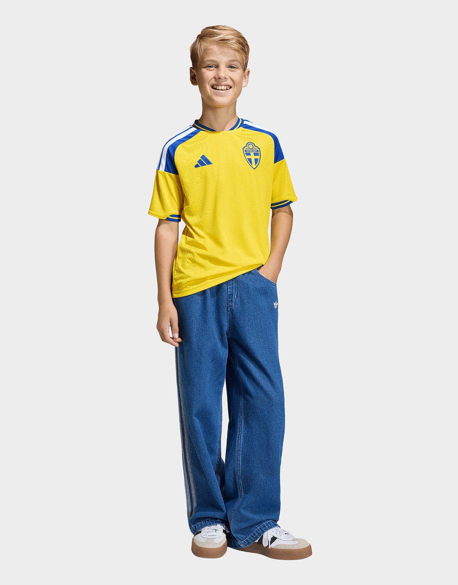 adidas Schweden 26 Kids Heimtrikot
