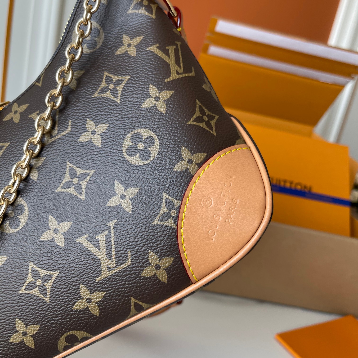 LV Monogram Black Odeon Small Handbag