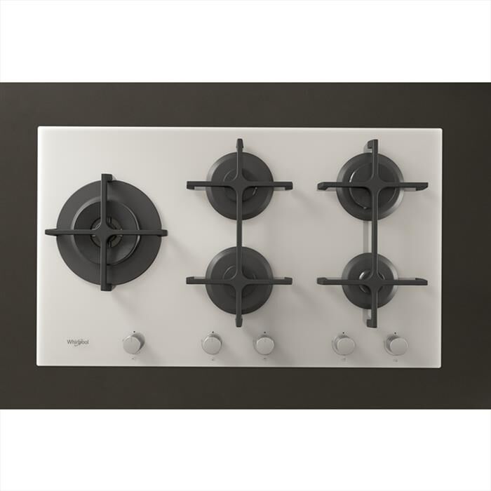 WHIRLPOOL - Piano cottura a gas ELEMENTS GOA 9523/WH 86cm-Bianco