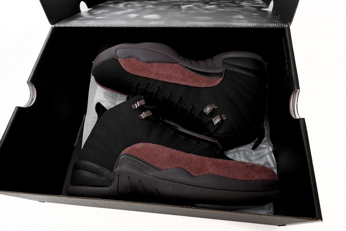 A Ma Maniére x Air Jordan 12 Black Wine Red DV6989-001