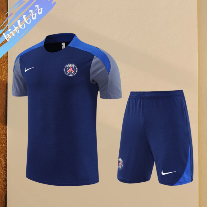 25/26 PSG Paris Short Sleeve Training Wear ( Adult kit Kids )