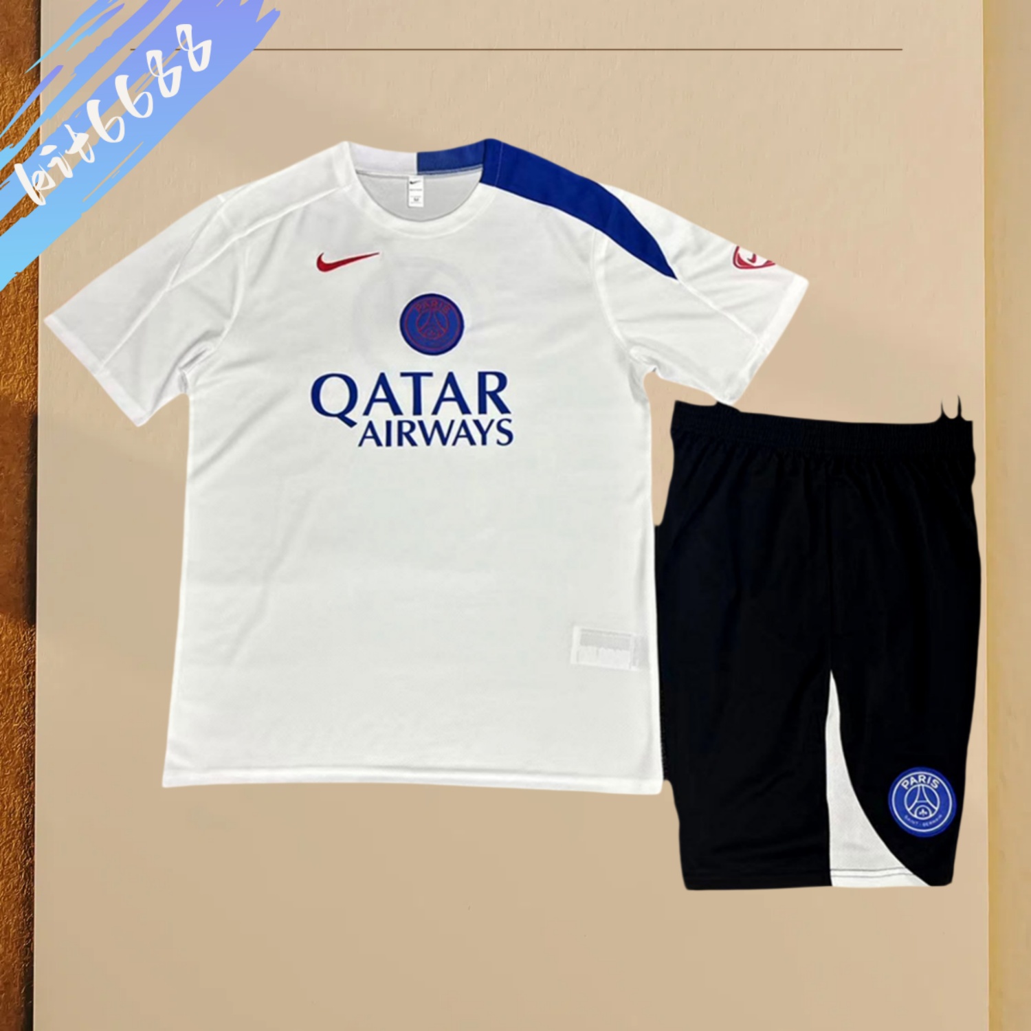 2025/2026 PSG Paris Saint Germain Short Sleeve Training Kit (Adult Kit)