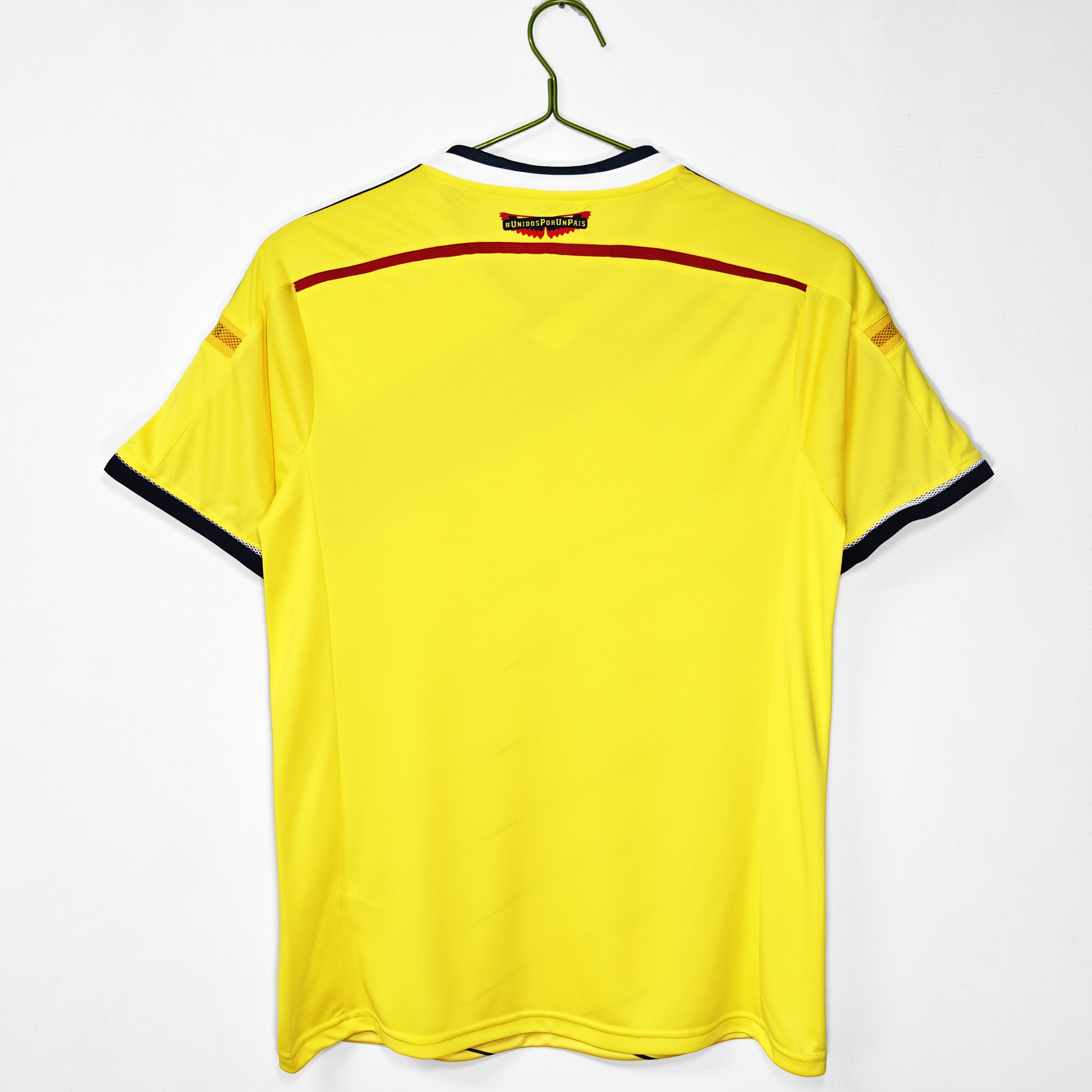 2014 Colombia home Retro Football Shirt