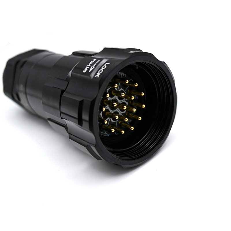 19 Pin Soca Male Female Plug Connector 1 PC TR330