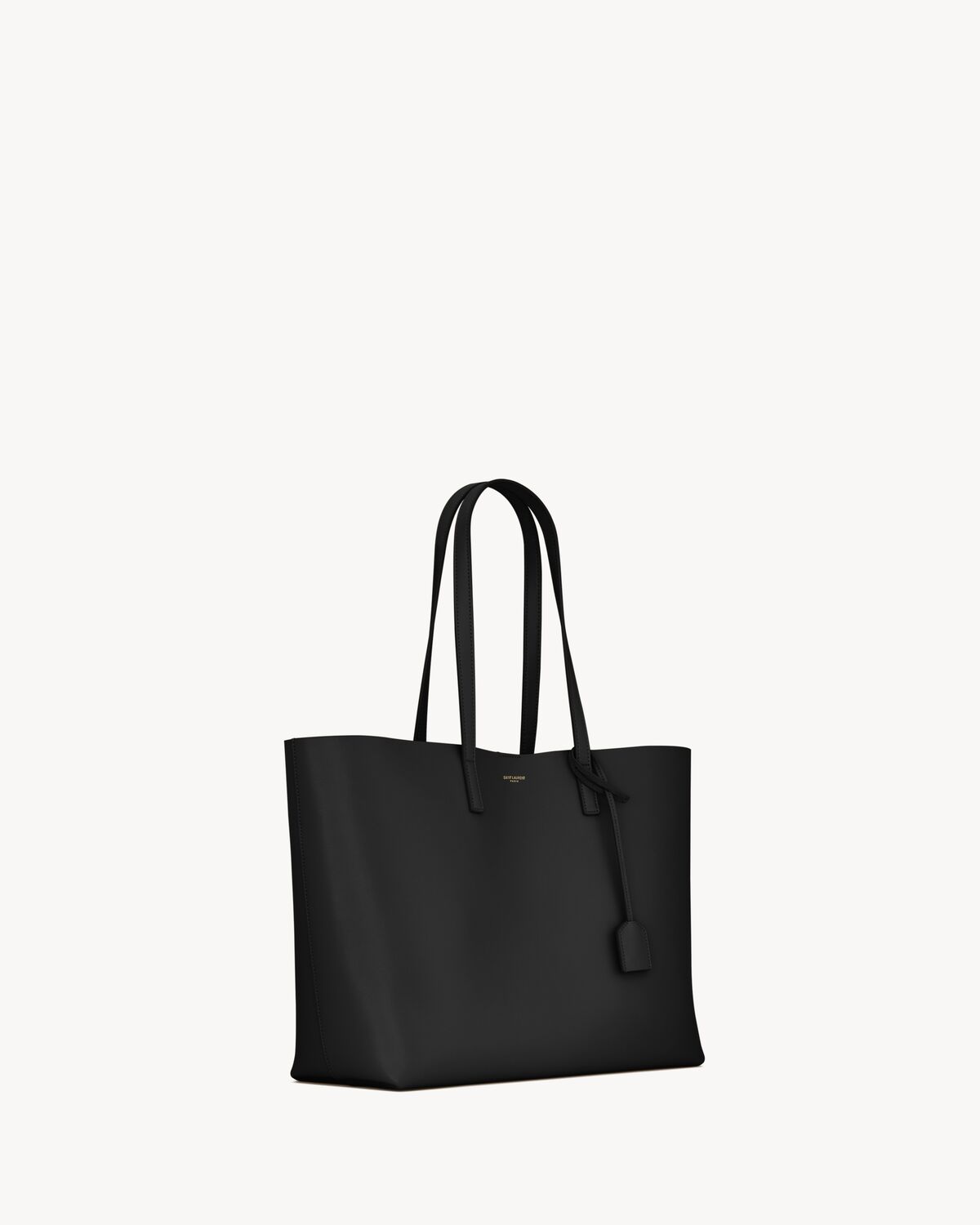 shopping saint laurent in leather BLACK