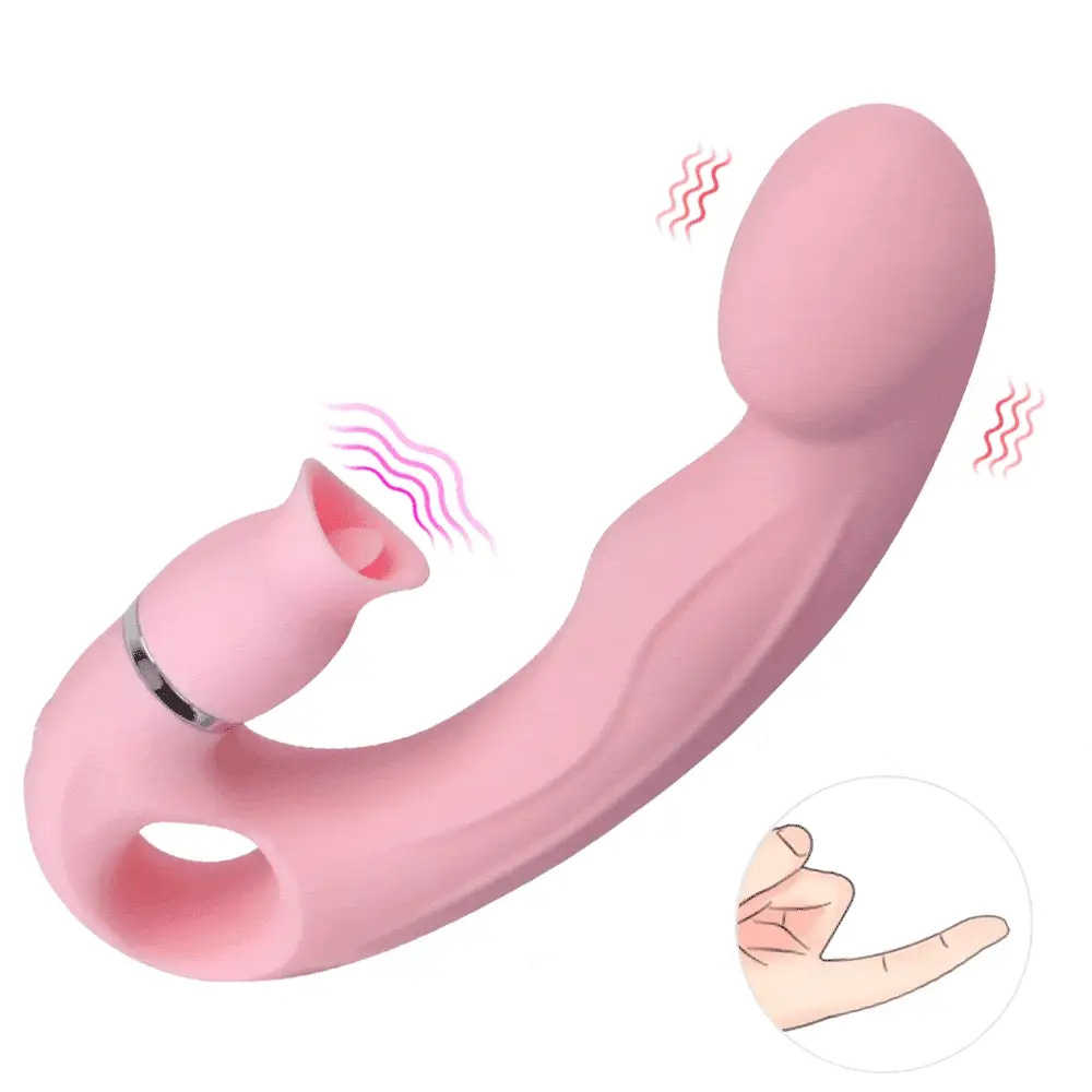 Mlovexy - Tongue Licking G Spot Stimulating Dildo Vibrator