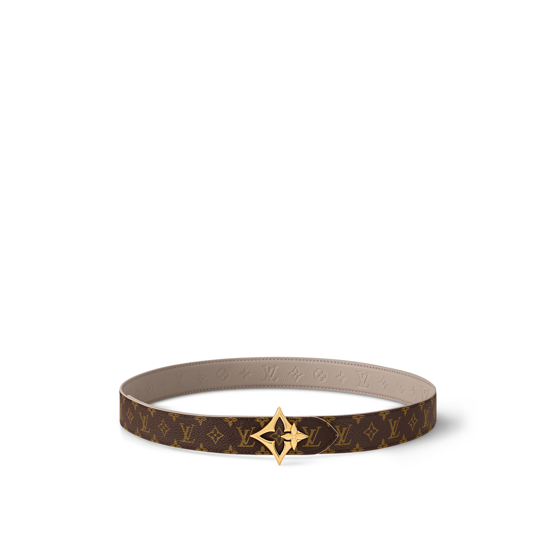 LV Flowergram Ard 30mm Reversible Belt M8937W