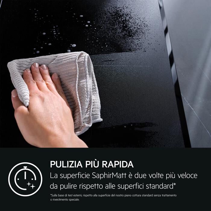 AEG - Piano cottura elettrico TI64IB30IZ 58 cm-Nero