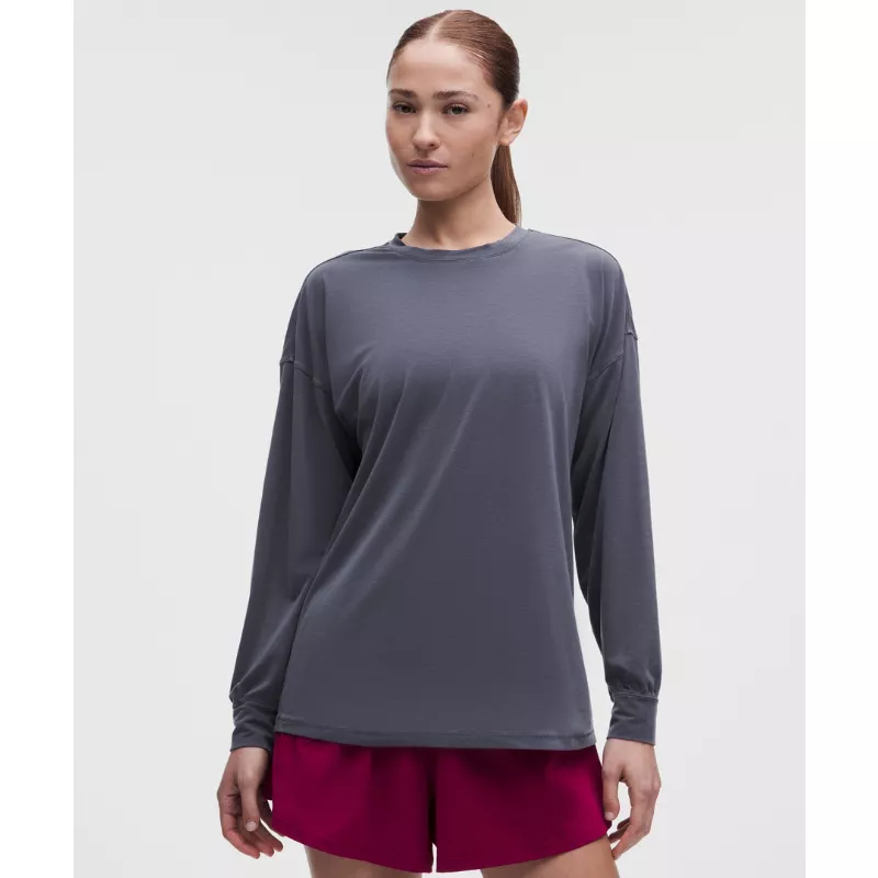 EasySet Relaxed-Fit Long-Sleeve Shirt Wash