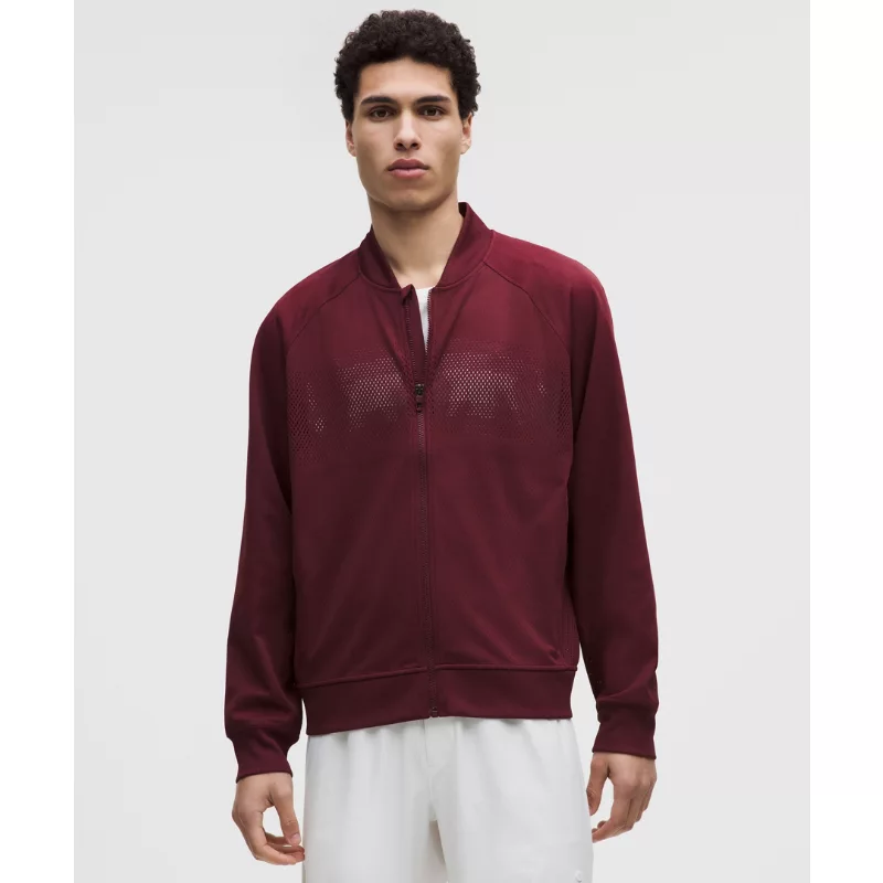 Men's Engineered Knit Mesh Tennis Jacket