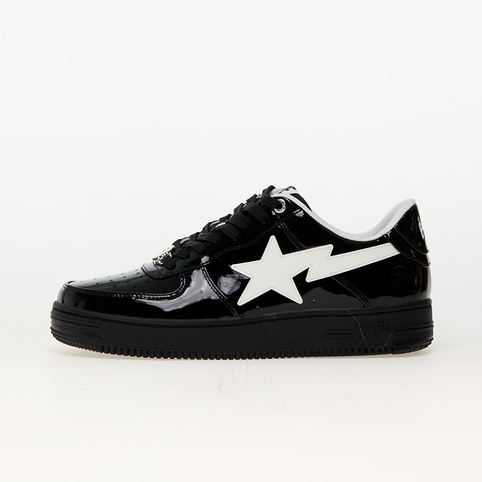 A Bathing Ape Bape Sta #2 Black Patent 1K30-191-302-BLK