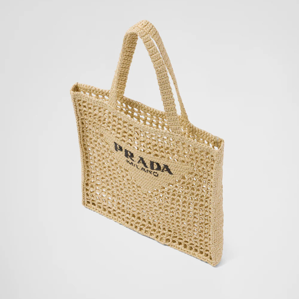Crochet tote bag