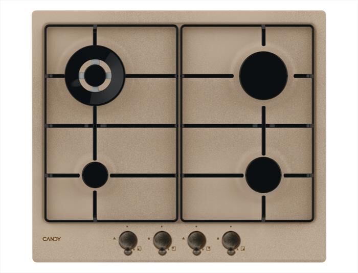 CANDY - Piano cottura a gas CHW6BRAV4WGT 59,5cm