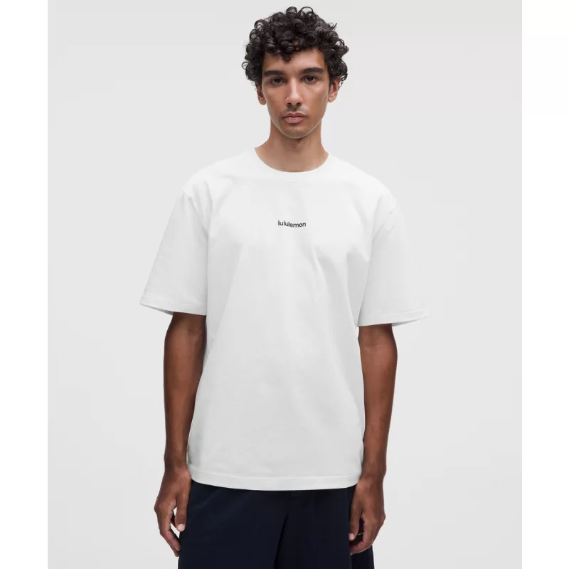 Heavyweight Cotton Jersey T-Shirt Tennis Graphic
