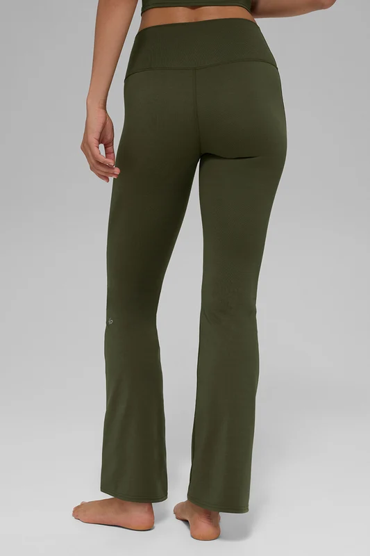 ALO Softsculpt High-Waist Bootcut Legging (Short)