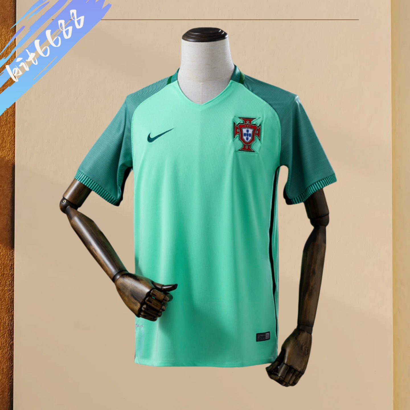 2016 Portugal Away Retro Football Shirt