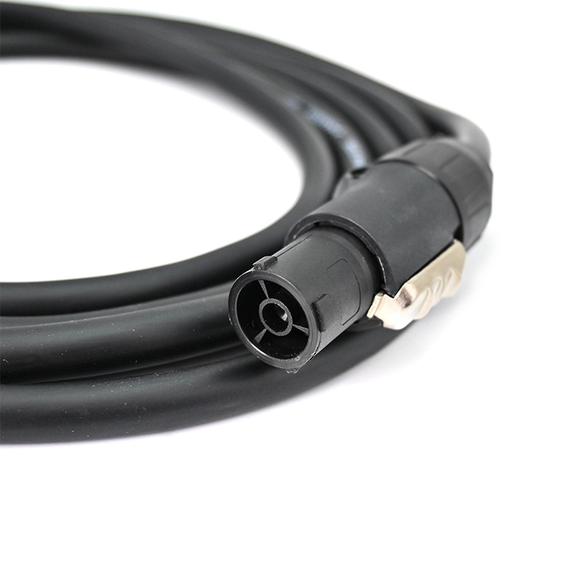 10m IP65 Truecon Powercon Cable 3x 2.5mm² TR305-10-BLK