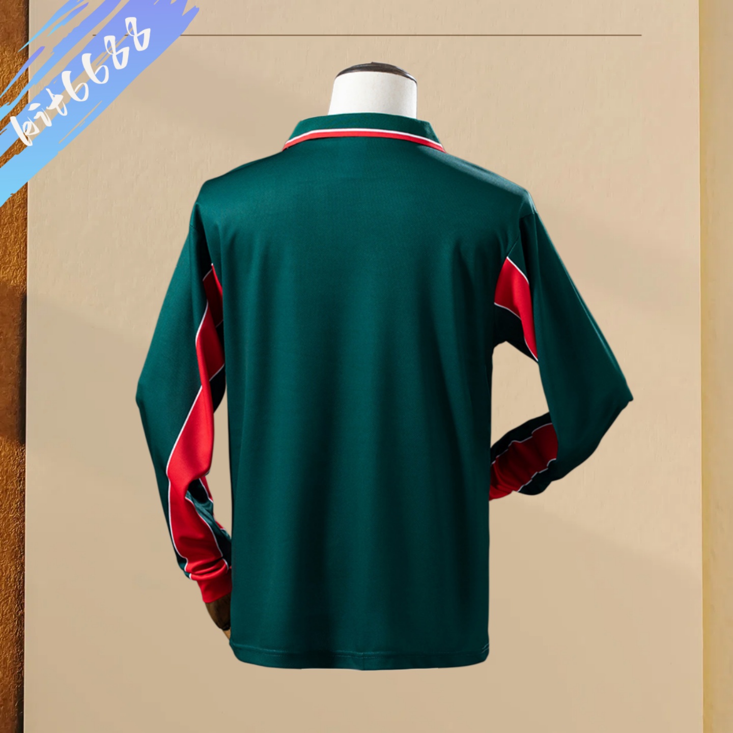 1998 Morocco Home Long Sleeve Retro Football Shirt