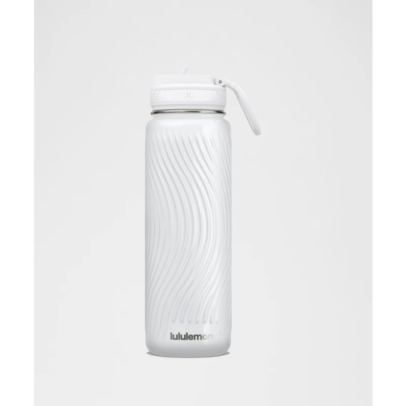 Back to Life Sport Bottle 24oz Straw Lid Wave