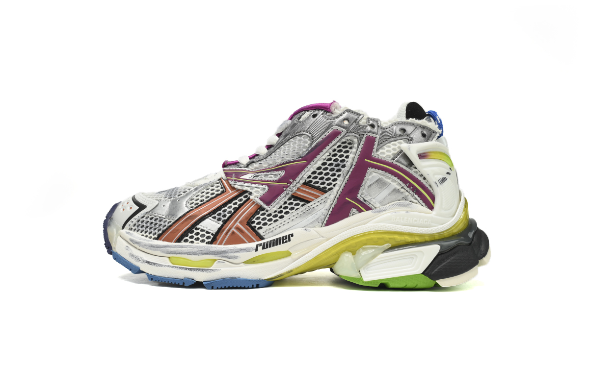 Balenciaga Runner Silver Purple 677403W3RB68123