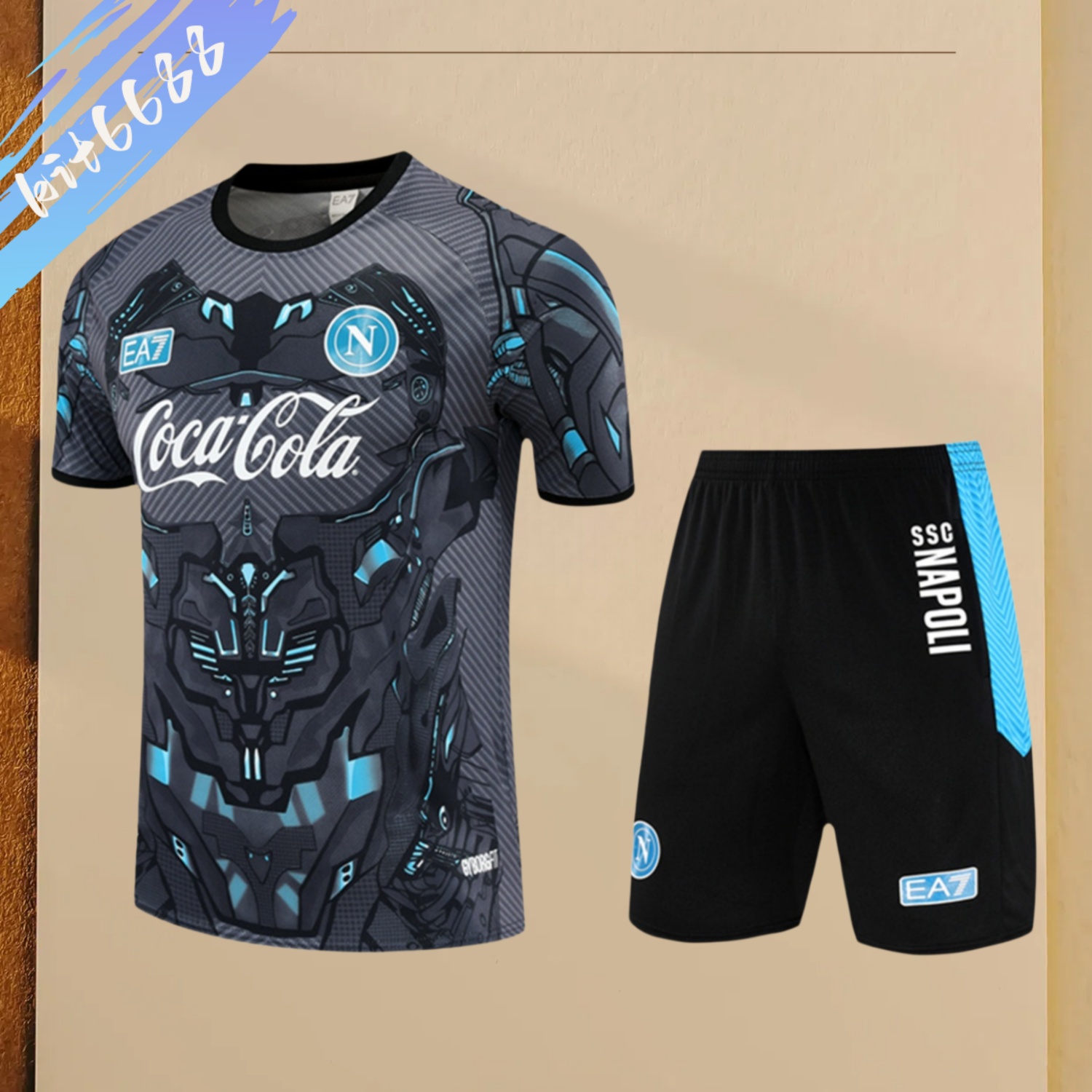 2025/2026 Napoli Adult Short Sleeve Training Suit (Adult Kit)