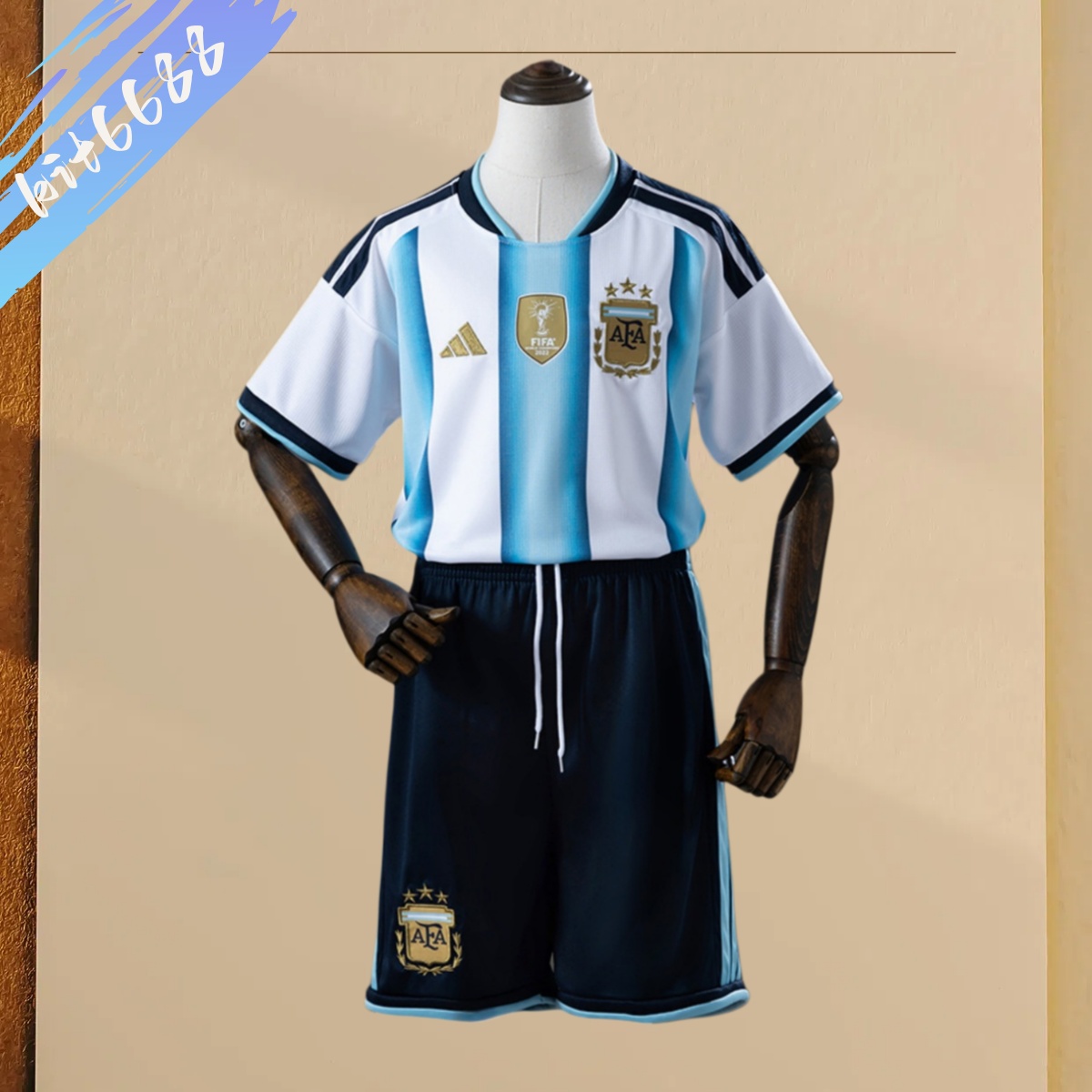 2026 Argentina Home Football Shirt (Adult Kids Kit socks)