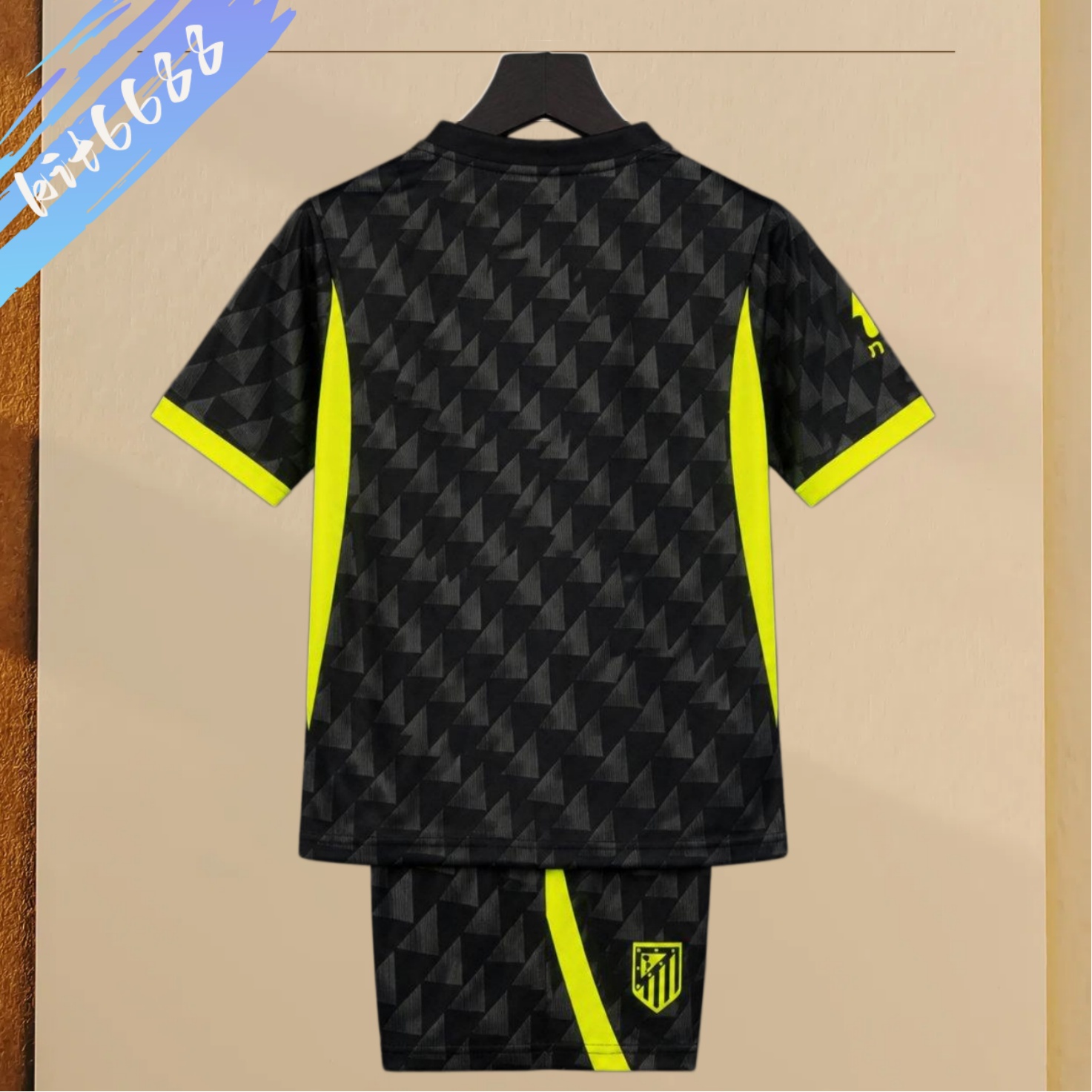 2026/2027 Atletico Madrid Away Football Kids Kit （Kids Kit socks）