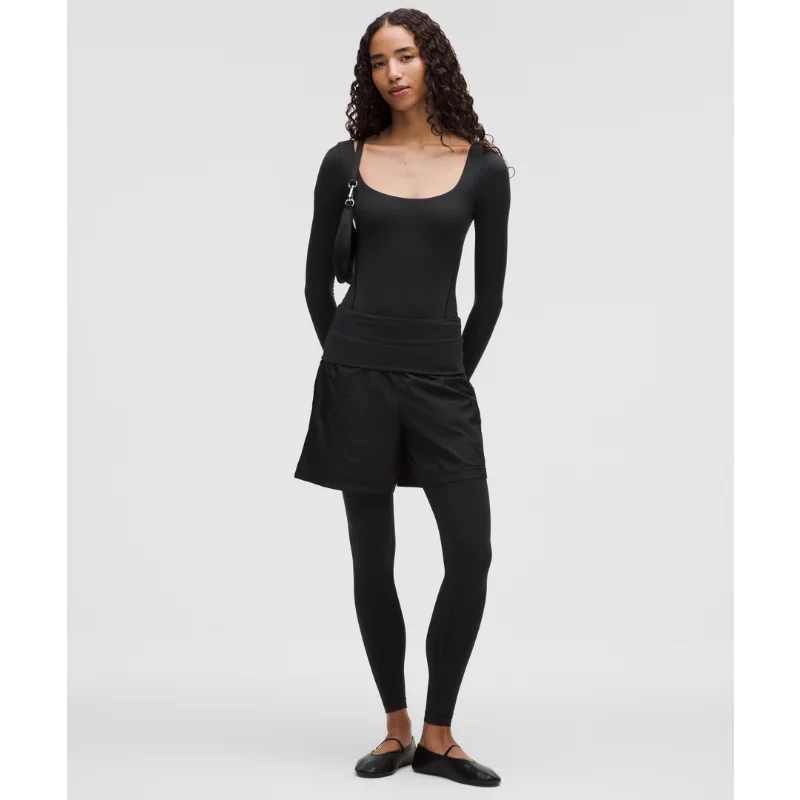 Lightweight Foldover-Waist Short 7